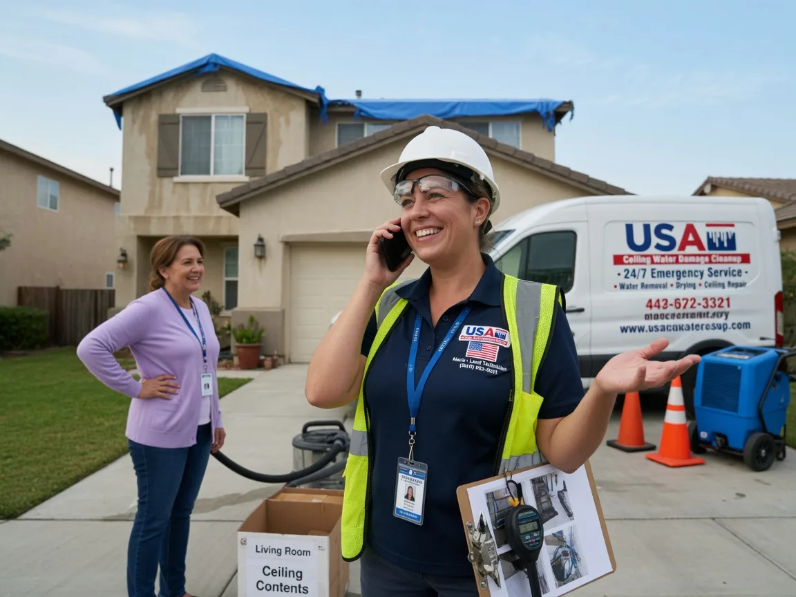 Ceiling Water Damage Restoration Union Furnace, OH FAQs