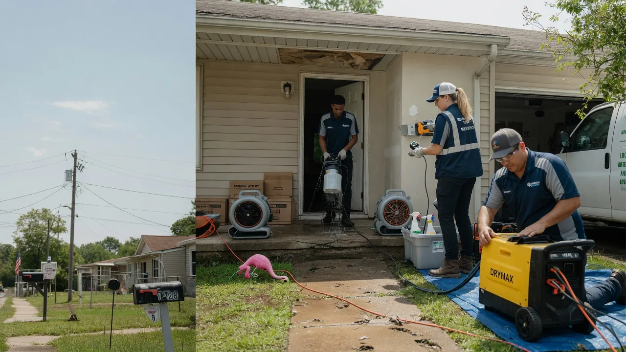 Storm Damage Water Removal in Union Furnace, OH near me